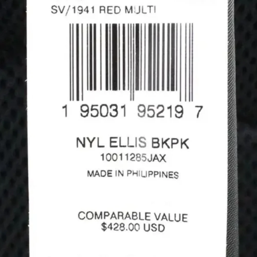 Coach Red Ellis Backpack - Picture 9 of 9